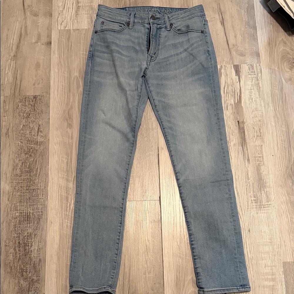 American Eagle Outfitters Slim Jeans in Light Blue